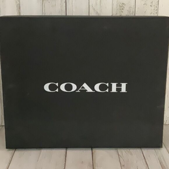 COACH NIB CROSS WEDGE SANDAL SHOE TAN PALE BLUSH SIZE 8B - Picture 7 of 10
